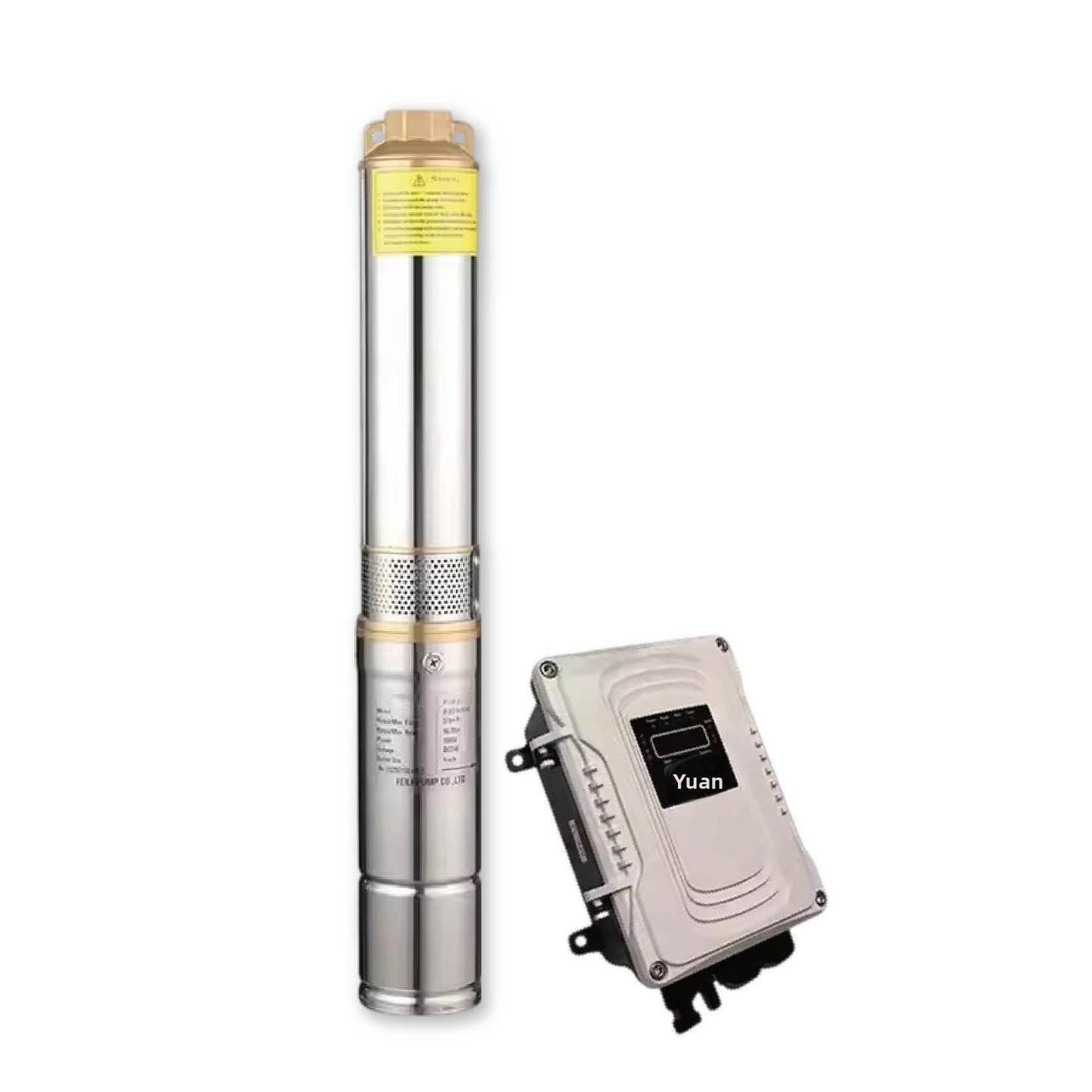 5HP 220V AC Solar Surface Pump - 250m Head Industrial Irrigation