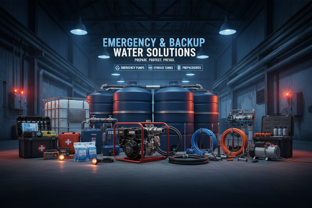 Emergency & Backup Water Solutions
