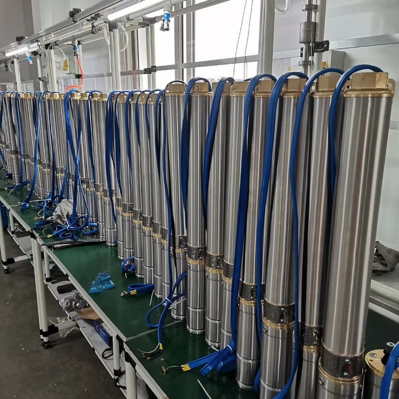 3 Horse Power Solar Water Pump Solar AC DC Hybrid Solar Submersible Pump