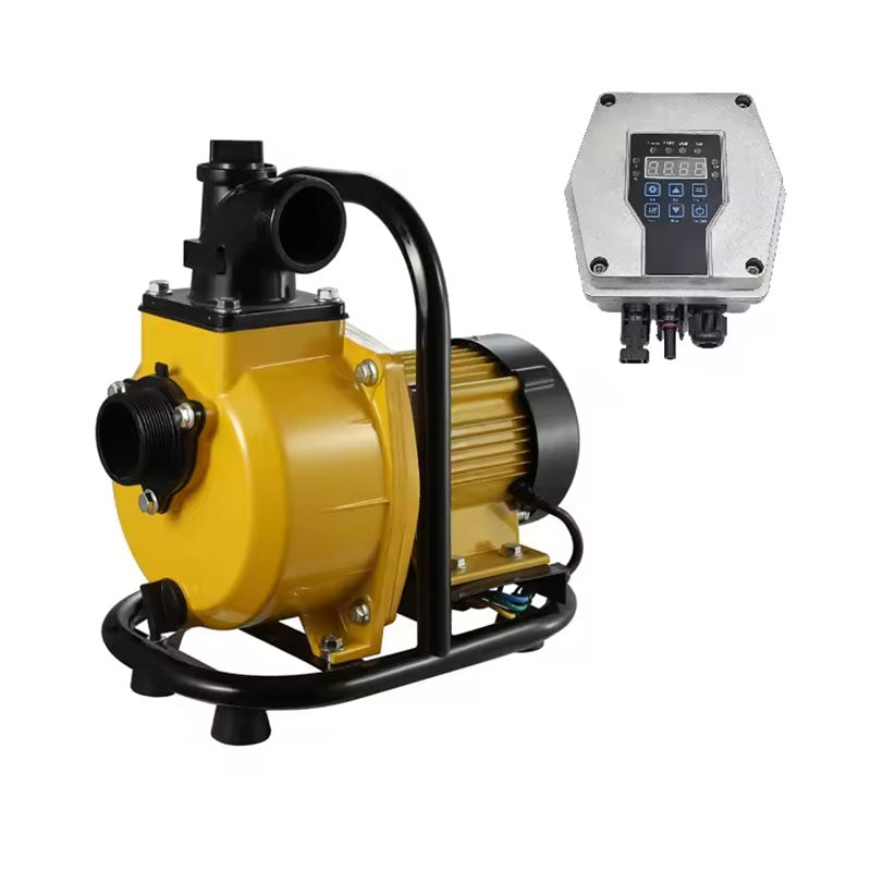 2HP Solar AC/DC Hybrid Submersible Water Pump - 120m Head Farm Irrigation