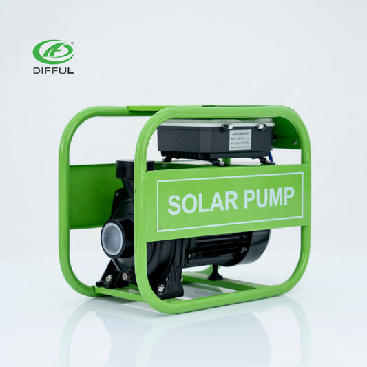 0.75HP 24V DC Mini Solar Fountain Pump - 15m Head for Landscape & Aquaculture