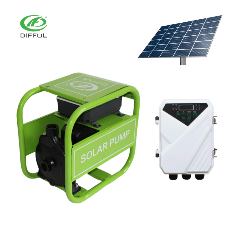 10HP 380V AC/DC Solar Pump Inverter System - 300m Head with VFD Drive