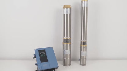 3 Horse Power Solar Water Pump Solar AC DC Hybrid Solar Submersible Pump